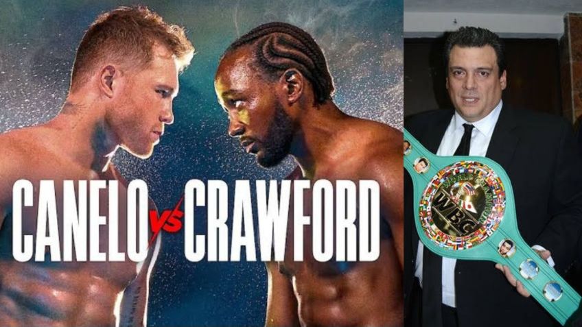 Mauricio Sulaimán confiesa que no podrá coronar al vencedor del Canelo vs Crawford, ¿por qué?