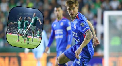 Agustín Palavecino debutó con GOLAZO, pero Cruz Azul perdió ante León | VIDEO
