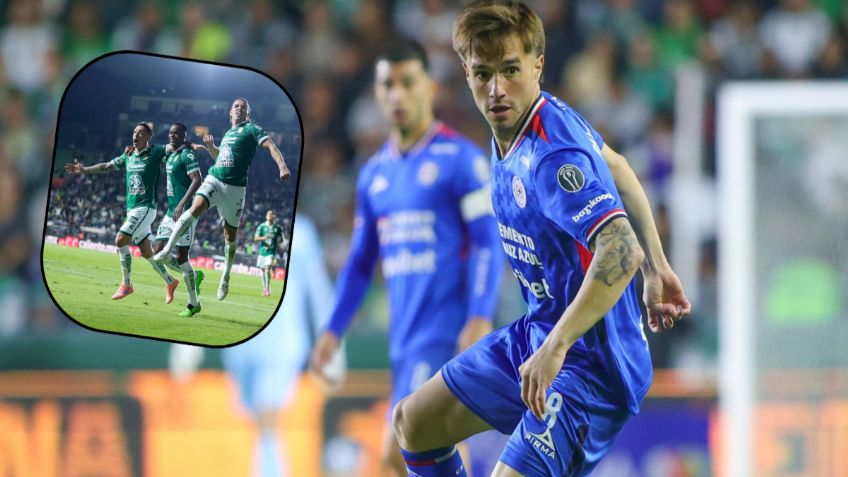 Agustín Palavecino debutó con GOLAZO, pero Cruz Azul perdió ante León | VIDEO