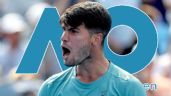 Foto ilustrativa de la nota titulada: La coincidencia del Australian Open que ilusiona a Alcaraz y lo conecta con Federer, Nadal y Sinner