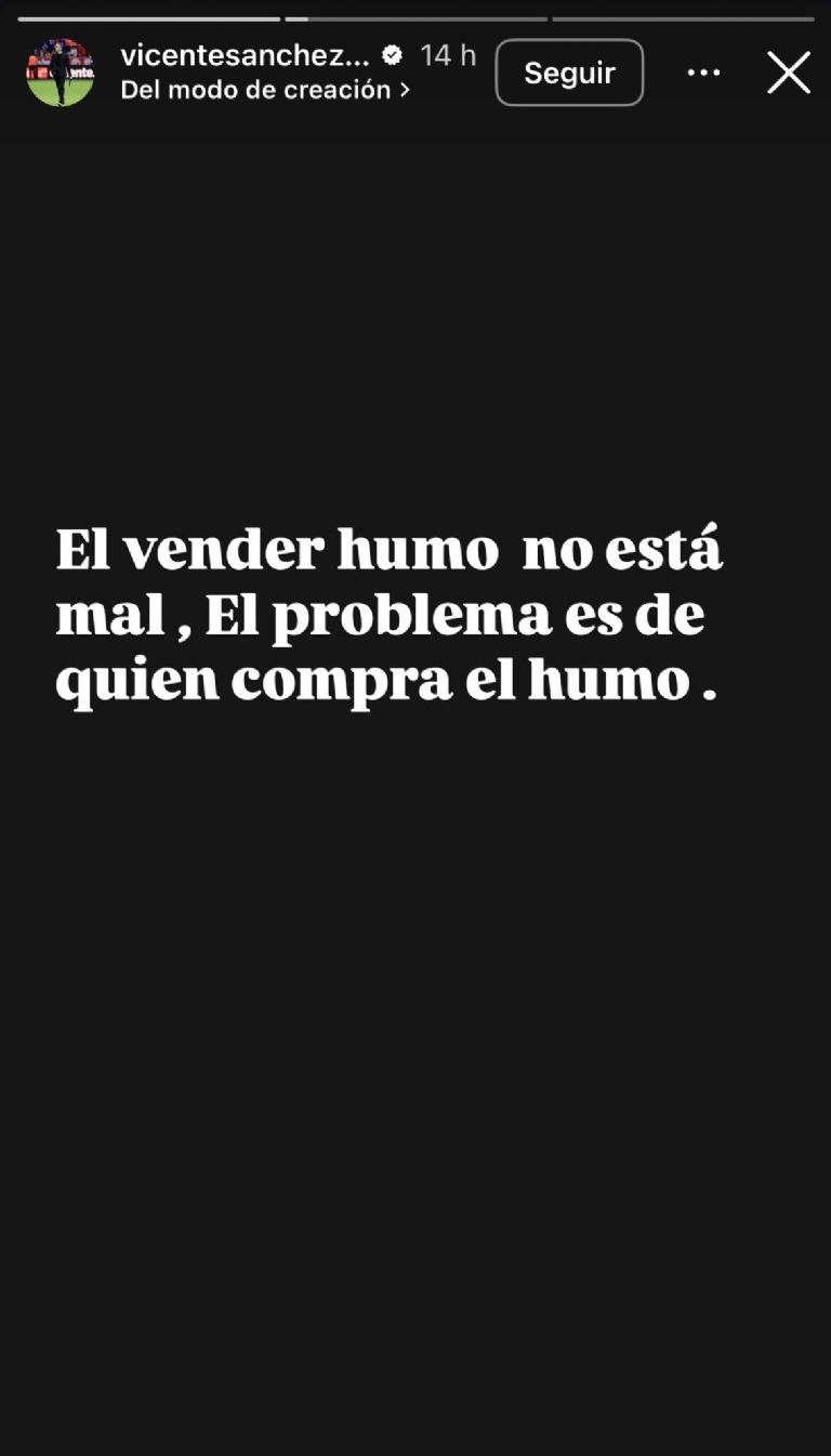 IG: @vicentesanchezoficial