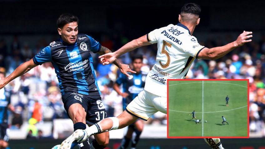 Liga MX: Querétaro rescata empate ante Pumas en CU, tras error de José Caicedo | VIDEO