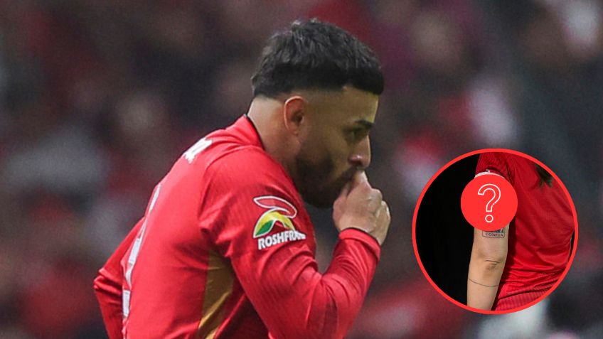 Dedican emotivo tatuaje a Alexis Vega; así reaccionó el bicampeón con Toluca | FOTO