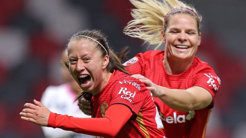 Liga MX Femenil: Itzel Muñoz brilla con doblete en la victoria de Toluca ante Atlas | VIDEOS