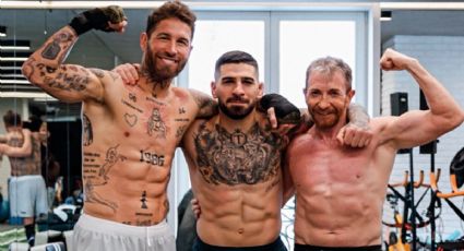 ¿Sergio Ramos cambia de deporte? Así entrenó junto a Ilia Topuria, campeón de UFC | VIDEO