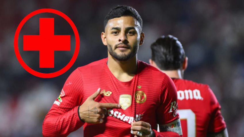 Toluca confirma operación de Alexis Vega: ¿Se pierde el Clausura 2026?