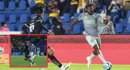 América cae ante San Luis; Ramón Juárez salió expulsado tras polémica jugada | VIDEO