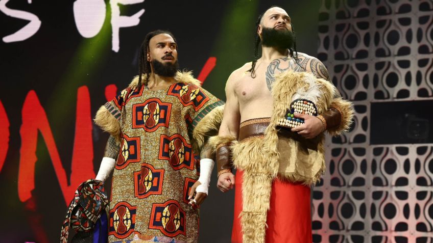 Toa Liona y Bishop Kaun, los gigantes que brillan con Ricochet en AEW: "Le hemos aprendido mucho"