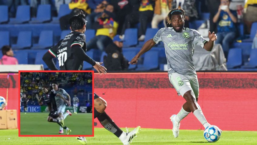 América cae ante San Luis; Ramón Juárez salió expulsado tras polémica jugada | VIDEO