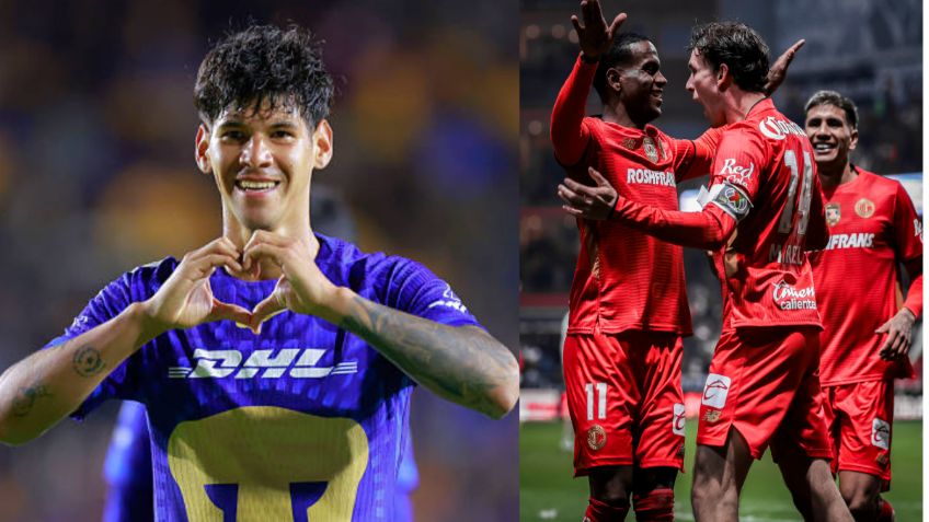 Robert Morales anota en la victoria de Pumas ante Tigres; Toluca remonta y golea a Santos | VIDEOS