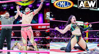 Máscara Dorada y Persephone, luchadores del CMLL, firman contrato doble con AEW