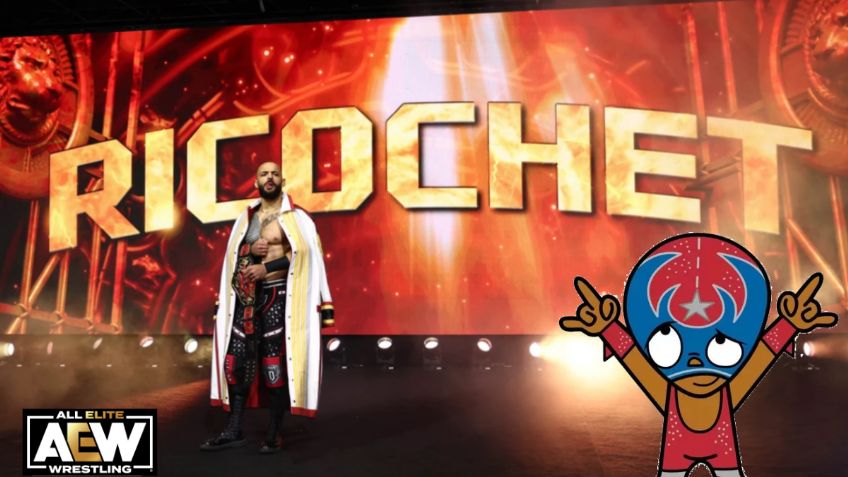 ¿Ricochet inspiró su personaje en la serie Mucha Lucha? La estrella de AEW rompe el misterio