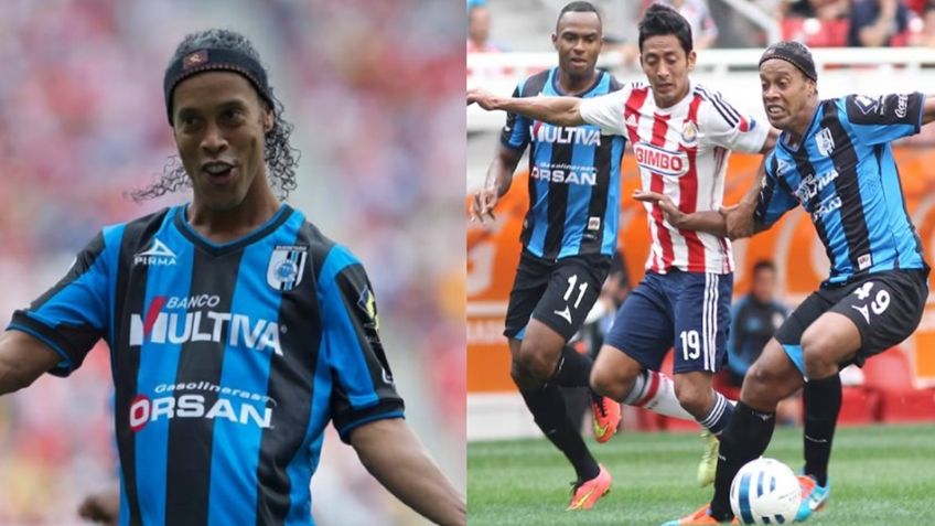 ¿Maldición de Ronaldinho? Querétaro arrastra más de 10 años sin vencer a Chivas en Guadalajara