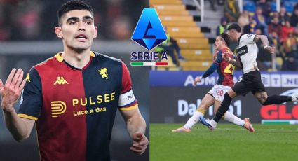 Serie A: Johan Vásquez vuelve a ser clave como titular en el empate de Genoa y Parma