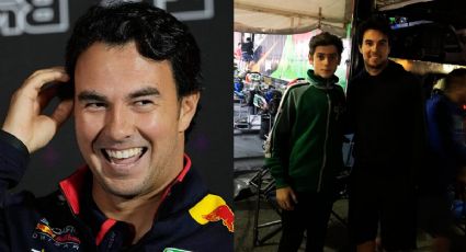 Checo Pérez reacciona a su foto con un joven Franco Colapinto: “Me hiciste sentir viejo”