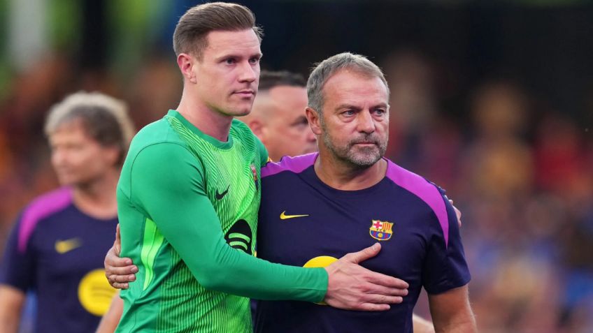Hansi Flick confirma el fichaje de Marc-André ter Stegen por Girona: “Le deseo lo mejor”