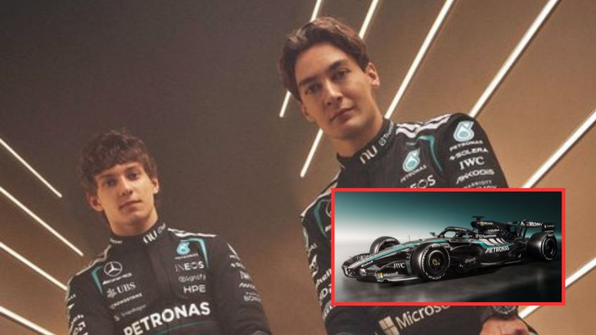 F1: Así luce el W17, monoplaza de Mercedes para la temporada 2026 | FOTOS