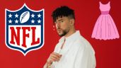 Foto ilustrativa de la nota titulada: NFL 2026: Bad Bunny aparecería en vestido en el show de medio tiempo del Super Bowl LX