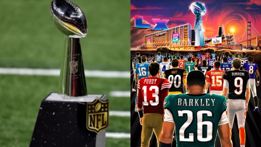 La ilustración de la NFL que predijo a los finalistas del Super Bowl LX desde septiembre | FOTO