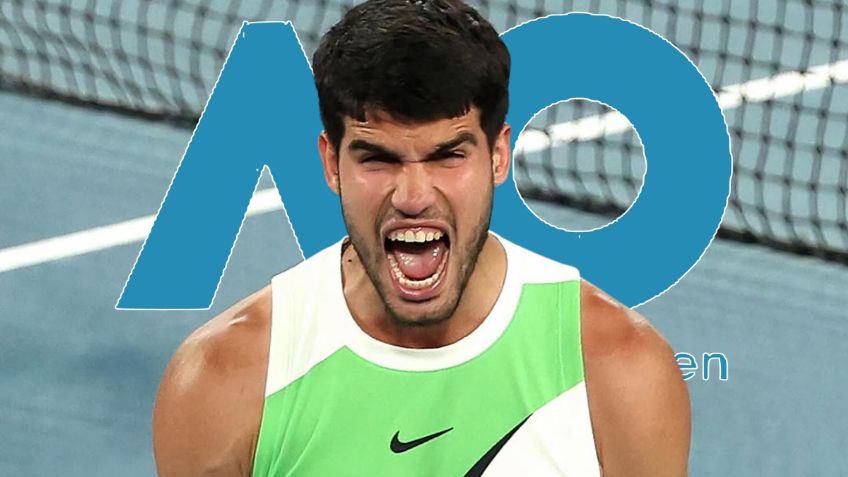 Carlos Alcaraz se acerca al objetivo: ganar su primer Australian Open; así llegó a semifinales