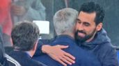 Foto ilustrativa de la nota titulada: Benfica vs Real Madrid: José Mourinho y Álvaro Arbeloa se reencuentran con emotivo abrazo | VIDEO