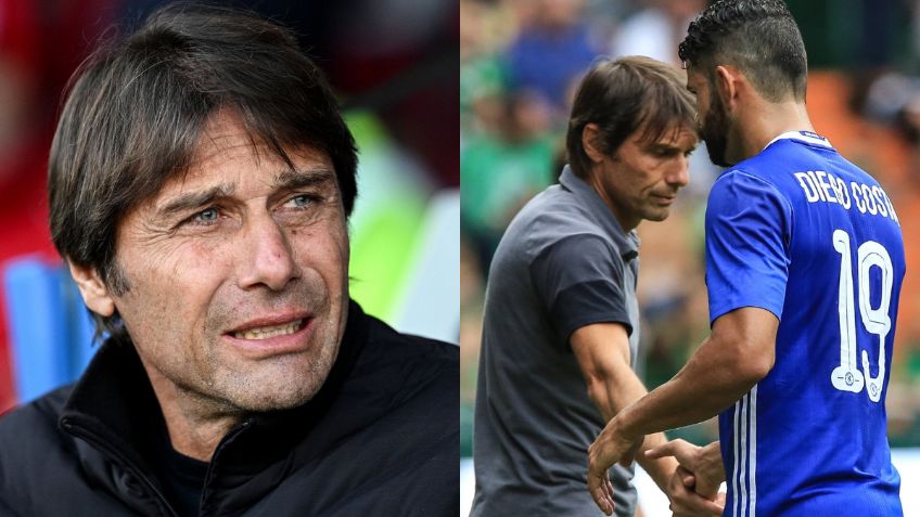 Antonio Conte reacciona a las críticas de Diego Costa: “Quiso irse 3 veces en una temporada”