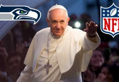 Foto ilustrativa de nota NFL: ¿Coincidencia o milagro? La extraña relación entre el Papa y Seattle Seahawks