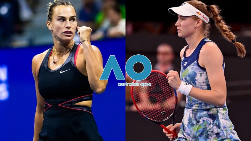 Sabalenka vs Rybakina, por la Final Femenil del Australian Open; así fue su duelo en 2023