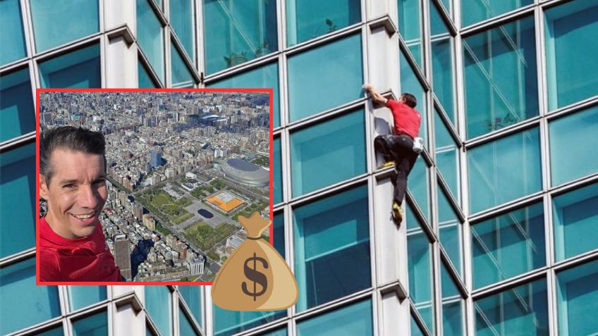 ¿Cuántos MILLONES cobró Alex Honnold por escalar el Taipei 101?
