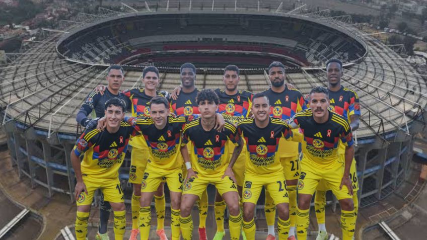 América regresa al Estadio Azteca en plena remodelación para su FOTO OFICIAL