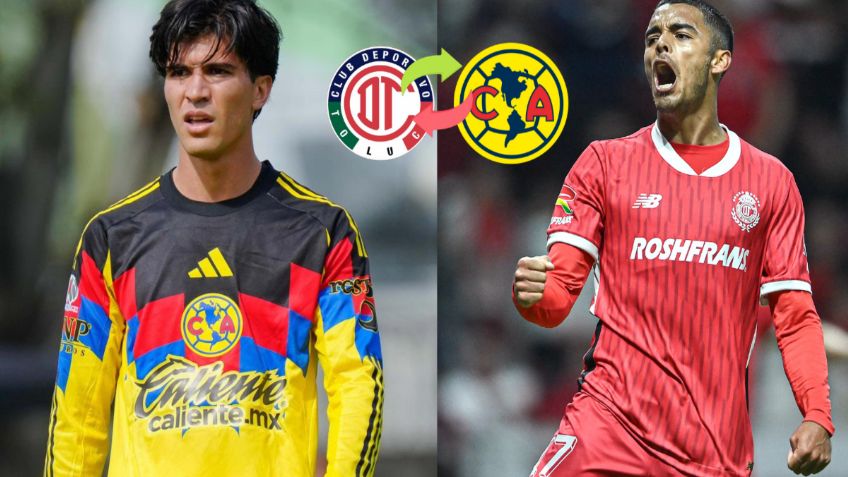 América y Toluca planean intercambio: Ralph Orquin por Brian García para el Clausura 2026