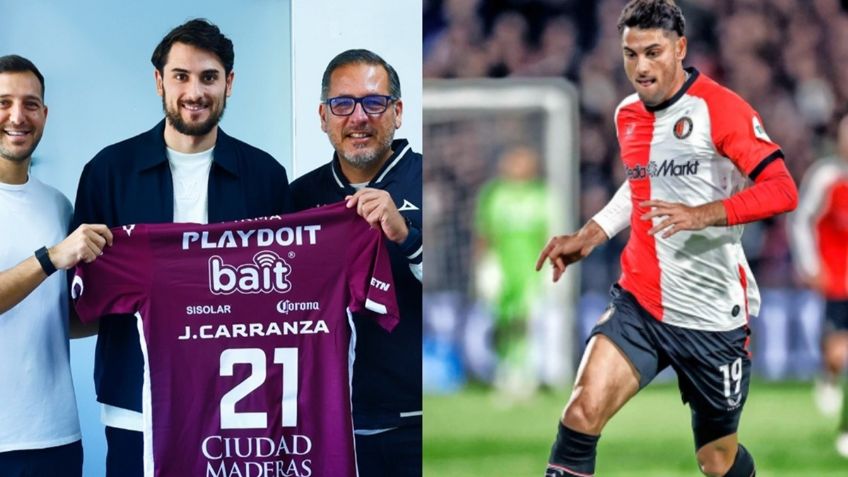 Del Feyenoord al Necaxa: Presentan a Julián Carranza como refuerzo | VIDEO