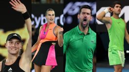 Foto que representa a ¿Dónde ver las Finales del Australian Open 2026? Alcaraz vs Djokovic y Sabalenka vs Rybakina