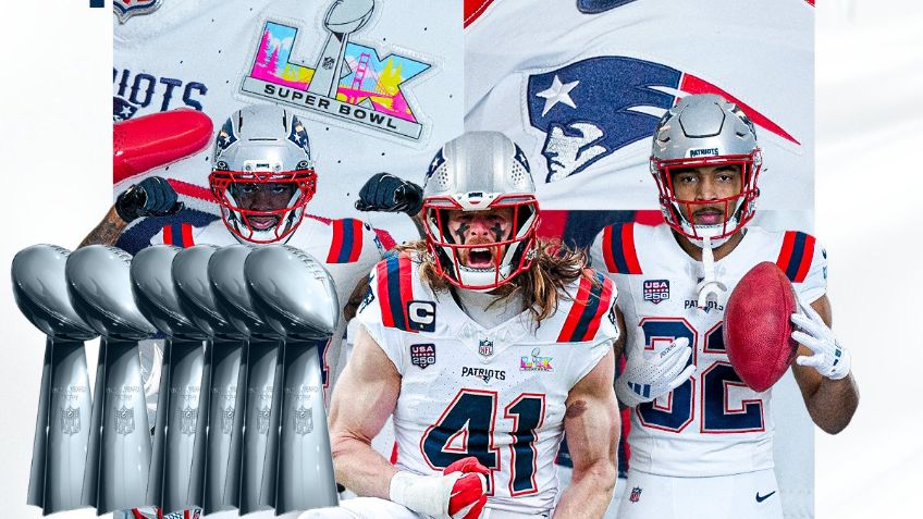 NFL: Así ganaron los New England Patriots sus 6 títulos del Super Bowl