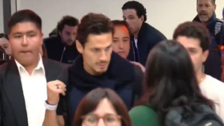 Raphael Veiga llegó a México para fichar con América: Así lo recibieron | VIDEO