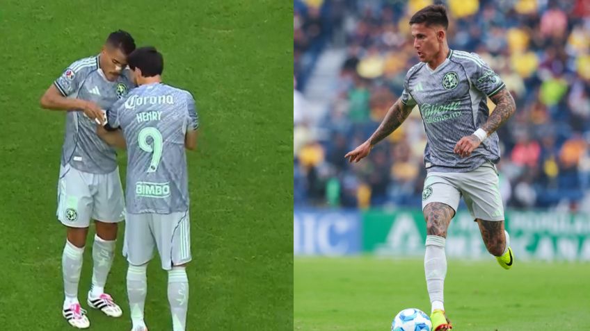 Henry Martín reapareció con América en victoria ante Necaxa; Raphael Veiga estuvo presente | VIDEOS