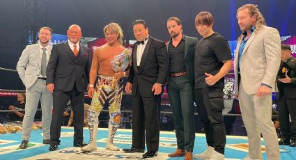 Hiroshi Tanahashi cae en su lucha de retiro; leyendas de NJPW lo despiden con homenaje | VIDEO
