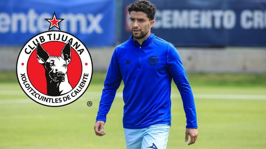 ¿Ignacio Rivero vuelve a Xolos? La razón por la que saldría de Cruz Azul en el Clausura 2026