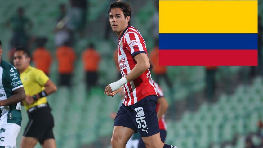Es delantero de Chivas, tiene 23 años y podría iniciar una nueva aventura en Colombia
