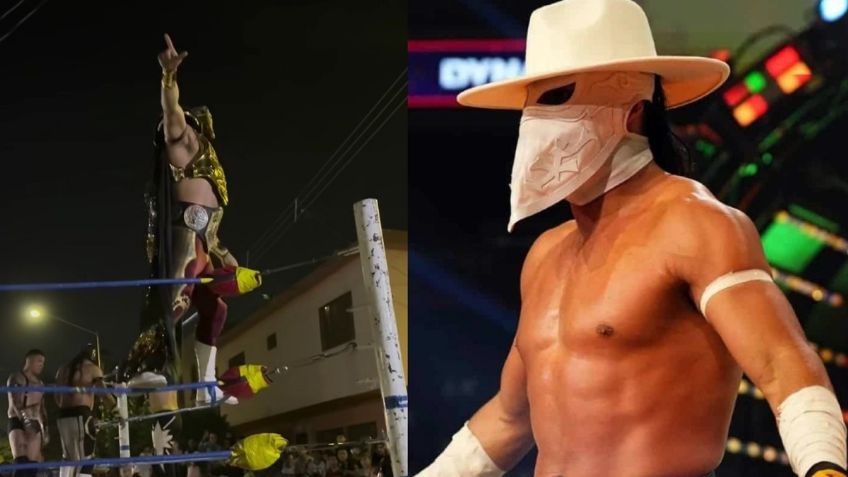 Bandido monta un ring en las calles de Torreón para celebrar el Día de Reyes 2026 | VIDEO