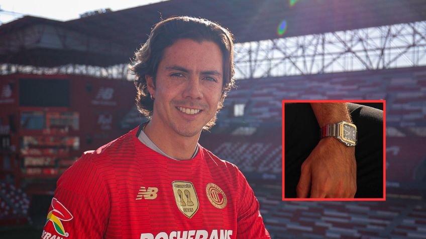 Sebastián Córdova porta lujoso reloj en su presentación con Toluca; ¿cuánto vale?