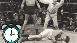 Foto que representa a ¡En un pestañeo! La pelea de boxeo más corta de la historia