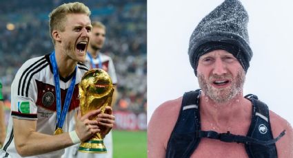 Fue campeón del mundo con Alemania, se retiró a los 29 y ahora escala montañas extremas sin ropa