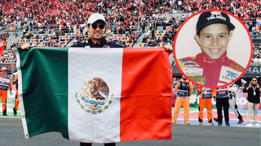 Checo Pérez: Así fueron los inicios del piloto mexicano a sus 6 años para llegar a la F1