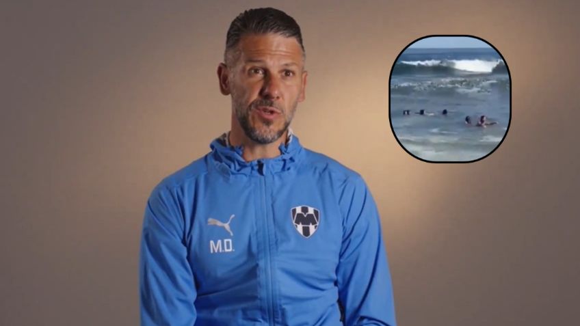 ¡Drama! Rescataron a Martín Demichelis y su familia en una playa prohibida de Uruguay