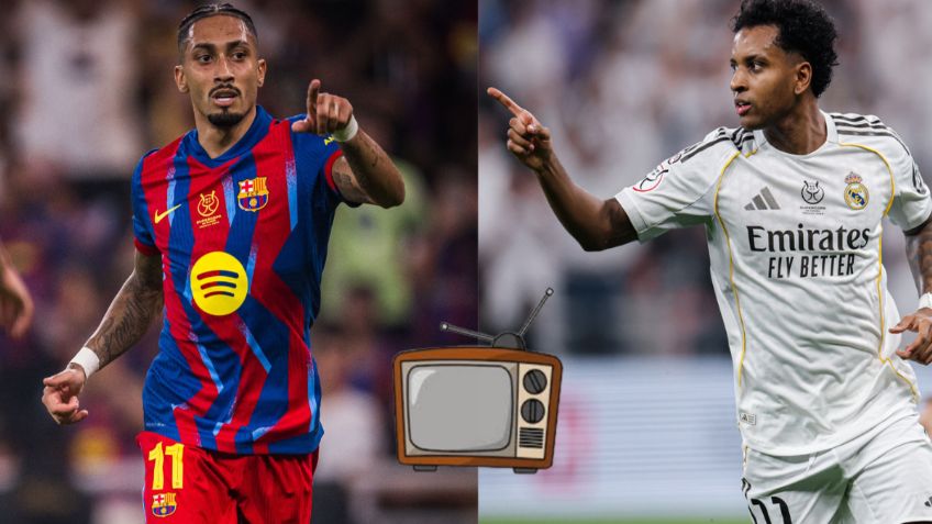 Barcelona vs Real Madrid: ¿Dónde ver EN VIVO la Final de la Supercopa de España?