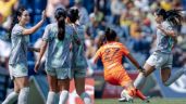 Foto ilustrativa de la nota titulada: Liga MX Femenil: Scarlett Camberos guía goleada del América sobre Pumas con hat-trick | VIDEO