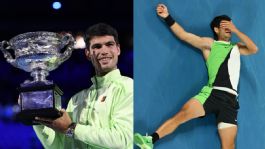 Foto que representa a Carlos Alcaraz gana el Australian Open 2026 ante Djokovic y completa el Grand Slam a los 22 años