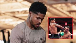 Foto que representa a Shakur Stevenson acaba con Teofimo López y conquista su cuarta división; encaró a Conor Benn