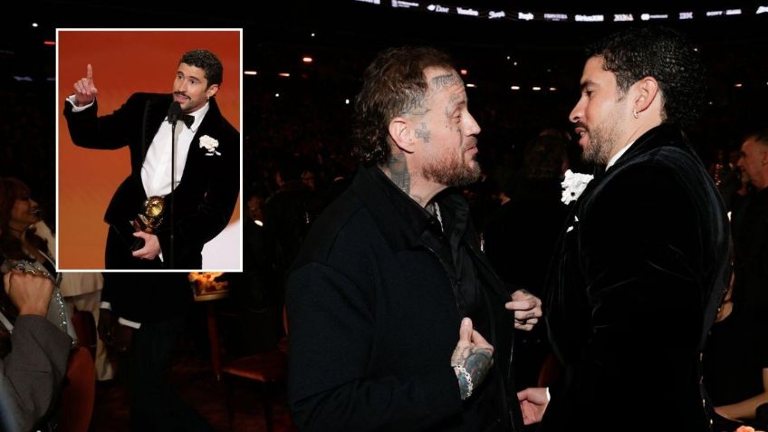 Bad Bunny y Jelly Roll: De luchar en la WWE a conquistar los Grammys 2026 | VIDEOS